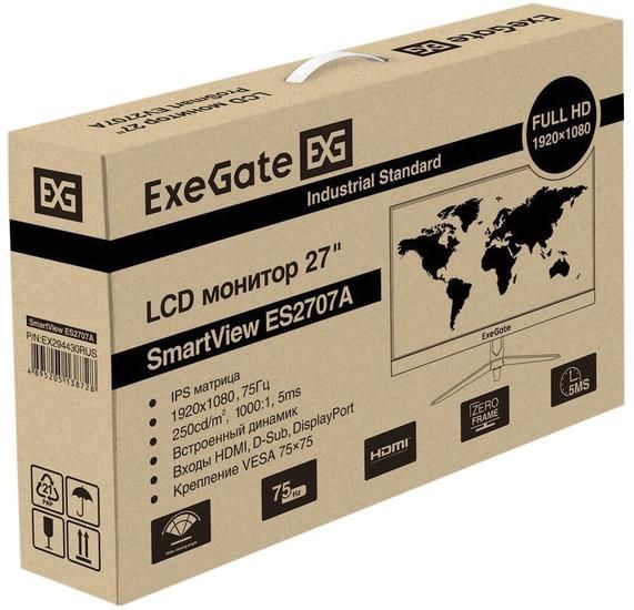 Монитор ExeGate SmartView ES2707A EX294430RUS Монитор ExeGate SmartView ES2707A EX294430RUS