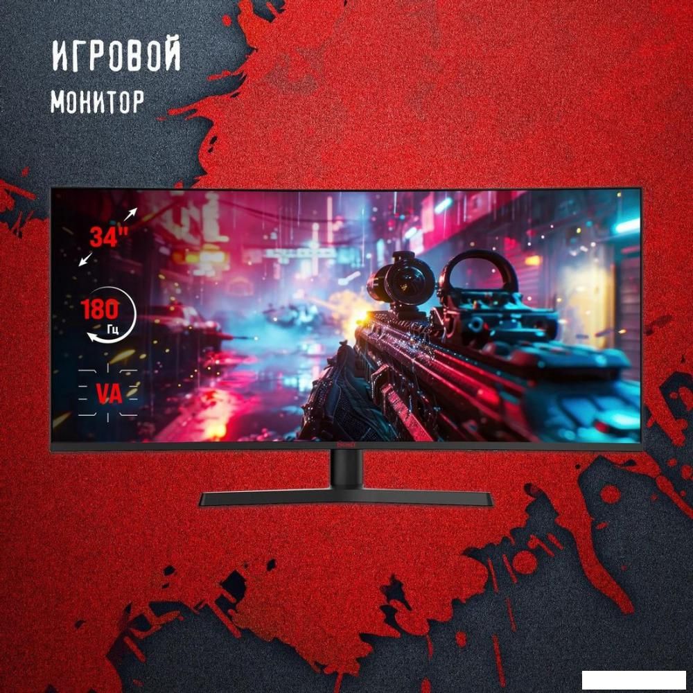 Игровой монитор A4Tech Bloody MN340W (черный)