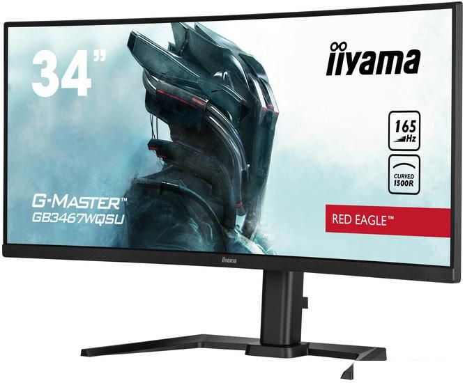 Игровой монитор Iiyama G-Master Red Eagle GB3467WQSU-B5 Игровой монитор Iiyama G-Master Red Eagle GB3467WQSU-B5