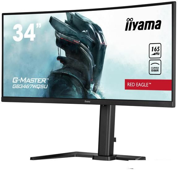 Игровой монитор Iiyama G-Master Red Eagle GB3467WQSU-B5 Игровой монитор Iiyama G-Master Red Eagle GB3467WQSU-B5