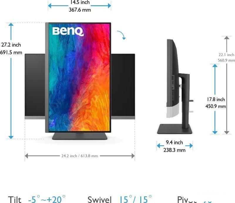 Монитор BenQ PD2706U