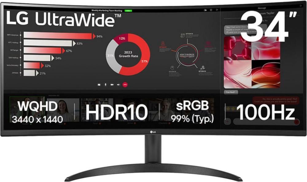 Монитор LG UltraWide 34WR50QK-B Монитор LG UltraWide 34WR50QK-B