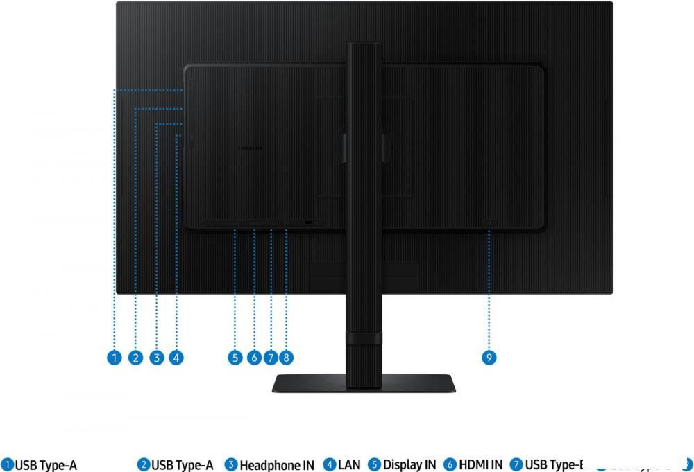 Монитор Samsung ViewFinity S8 S80UD LS27D804UAIXCI