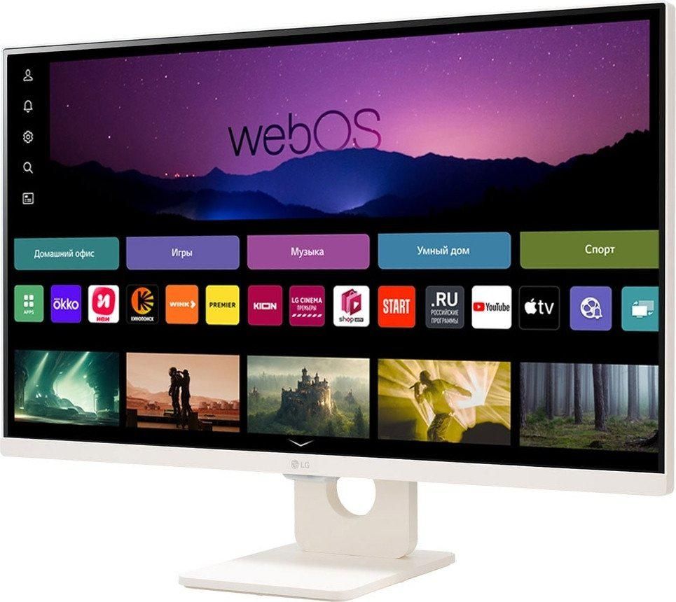 Smart монитор LG MyView Smart Monitor 27SR50F-W