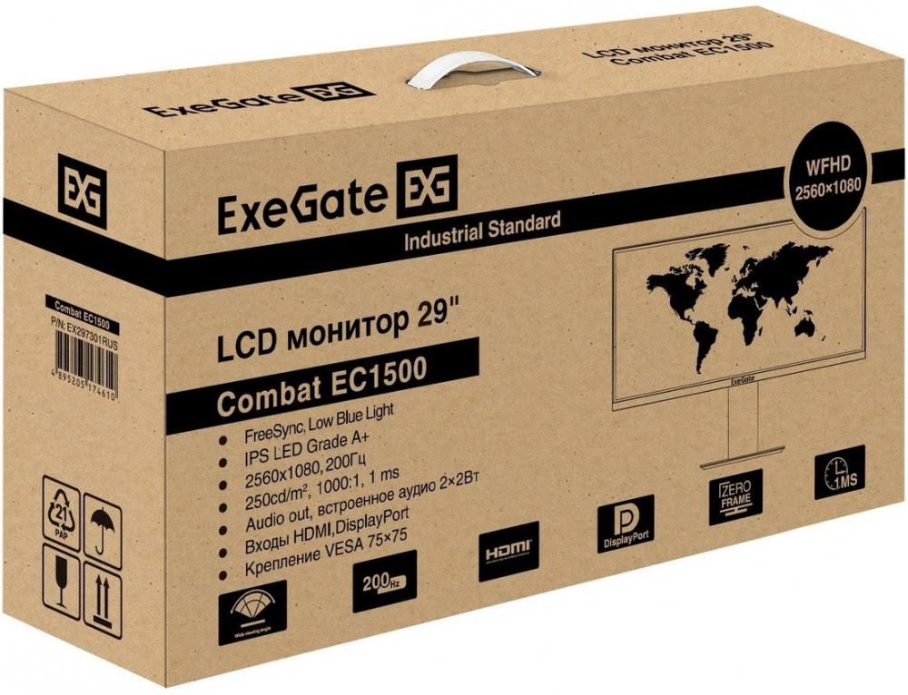 Игровой монитор ExeGate Combat EC1500 EX297301RUS