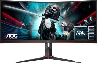 Игровой монитор AOC CU34G2X/BK