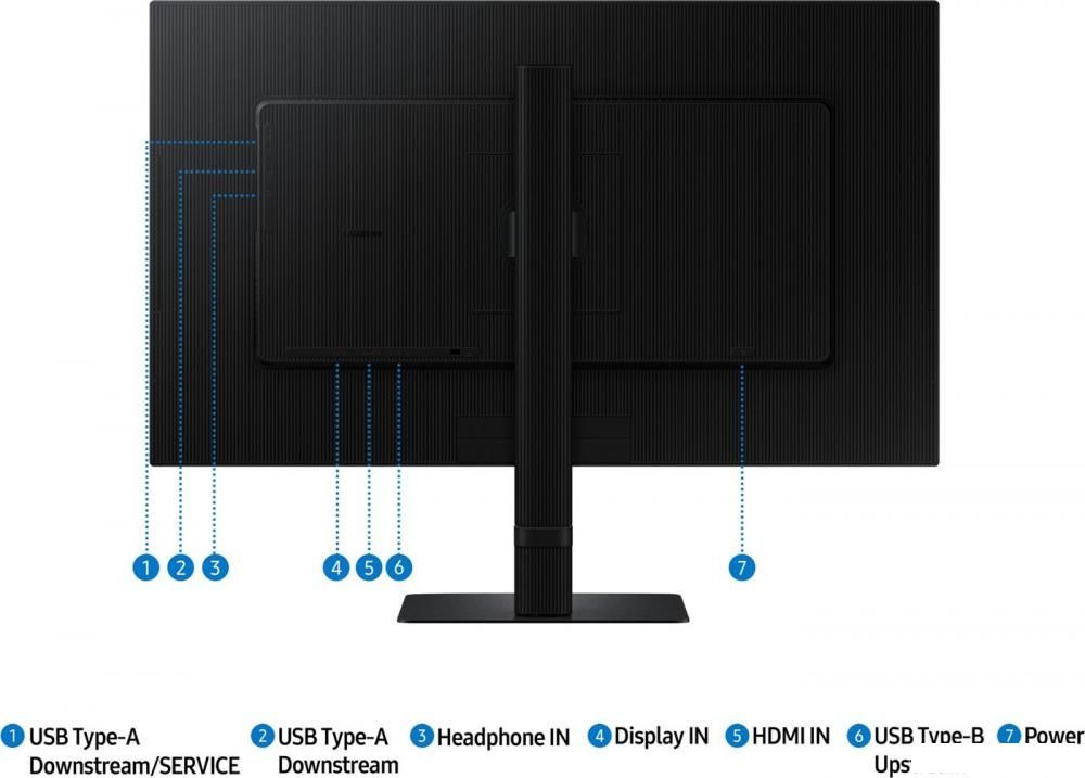 Монитор Samsung ViewFinity S8 S80D UHD LS27D800EAIXCI
