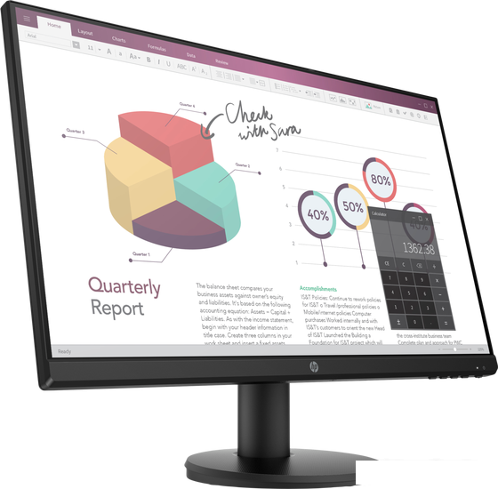 Монитор HP P24v G4 9TT78AA Монитор HP P24v G4 9TT78AA