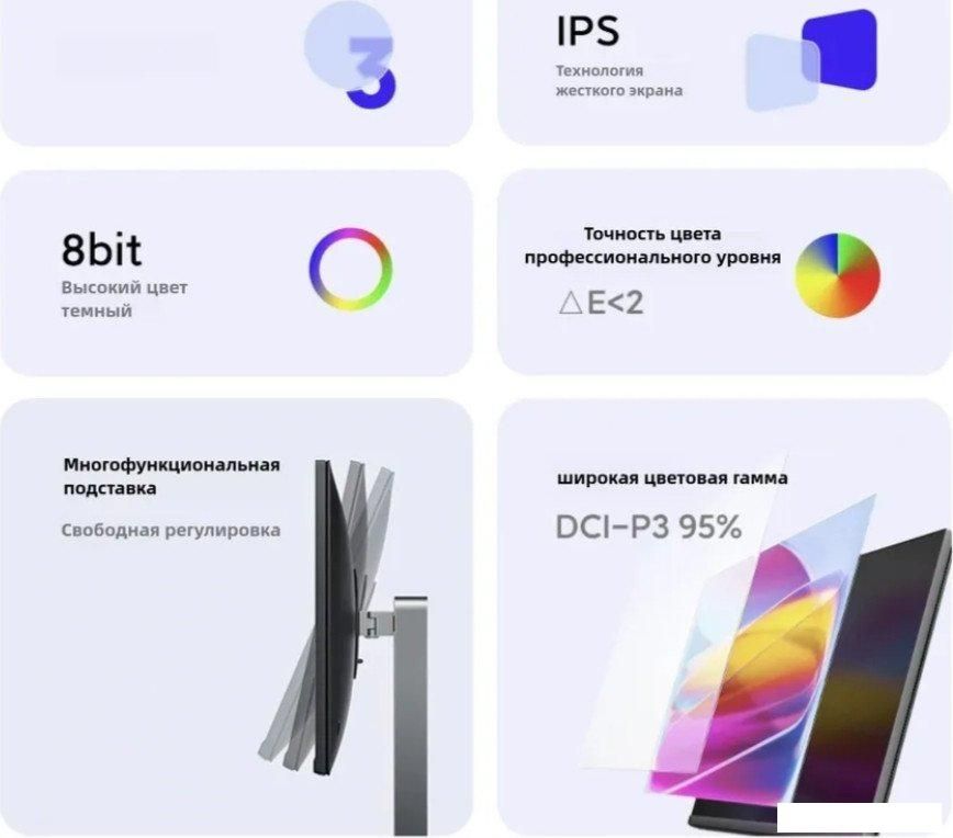 Мониторы Xiaomi Redmi Monitor A27Q 2025 P27QCB-RA (китайская версия)