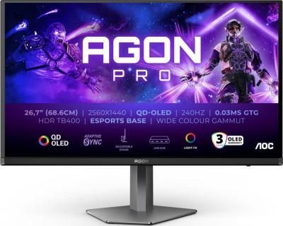 Игровой монитор AOC Agon Pro AG276QZD2 Игровой монитор AOC Agon Pro AG276QZD2