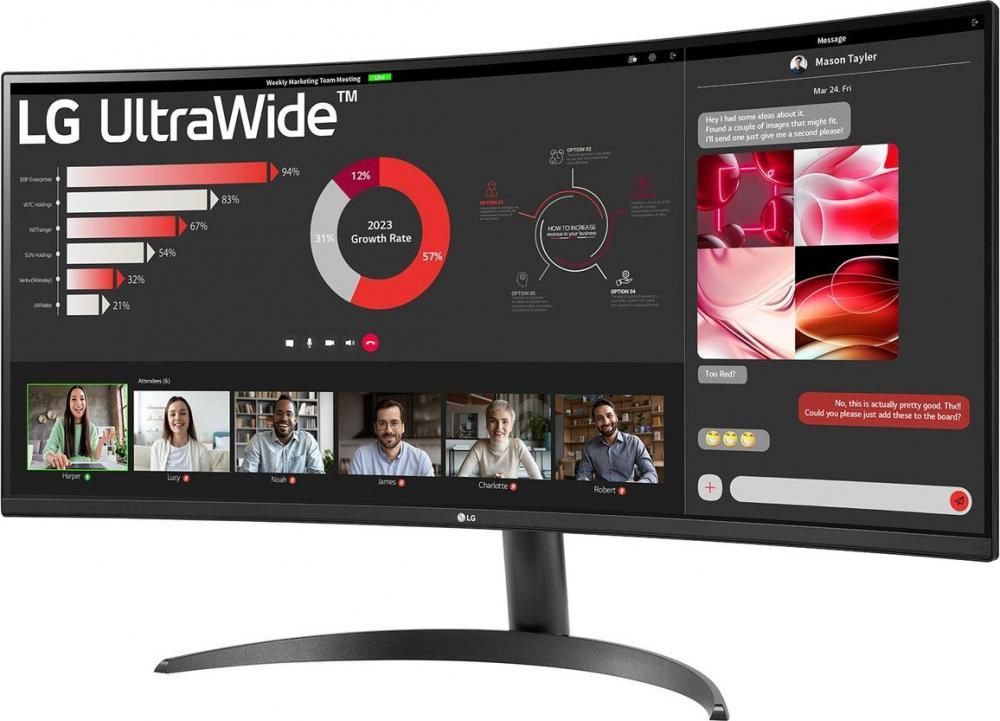 Монитор LG UltraWide 34WR50QK-B Монитор LG UltraWide 34WR50QK-B