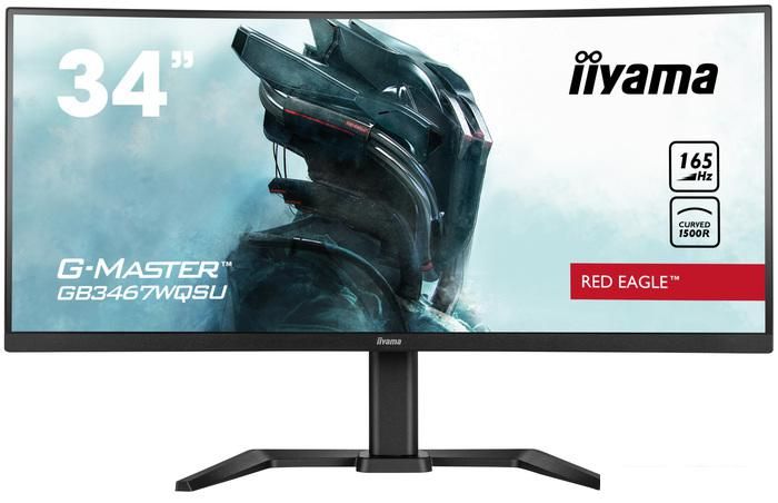 Игровой монитор Iiyama G-Master Red Eagle GB3467WQSU-B5 Игровой монитор Iiyama G-Master Red Eagle GB3467WQSU-B5