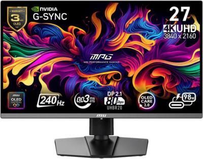 Игровой монитор MSI MPG 272URX QD-OLED Игровой монитор MSI MPG 272URX QD-OLED