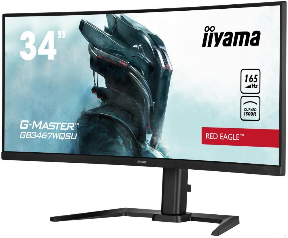 Игровой монитор Iiyama G-Master Red Eagle GB3467WQSU-B5 Игровой монитор Iiyama G-Master Red Eagle GB3467WQSU-B5