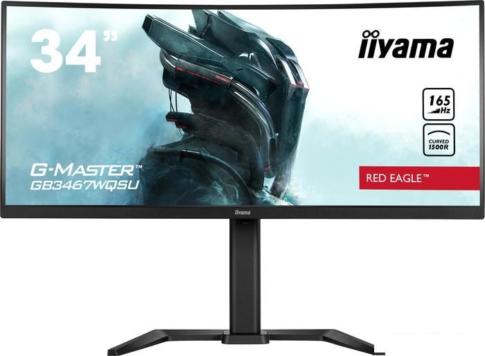 Игровой монитор Iiyama G-Master Red Eagle GB3467WQSU-B5 Игровой монитор Iiyama G-Master Red Eagle GB3467WQSU-B5