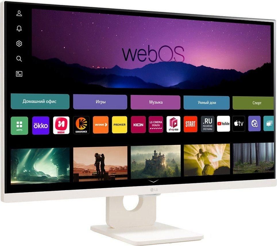 Smart монитор LG MyView Smart Monitor 27SR50F-W